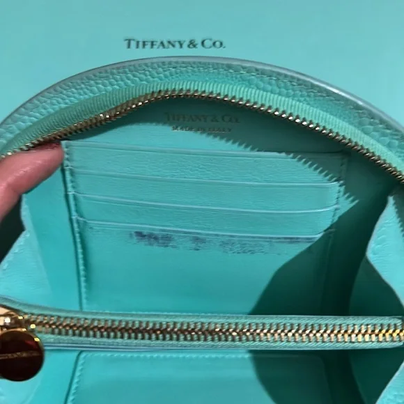 Tiffany & Co Half Moon Wallet - Picture 3 of 8